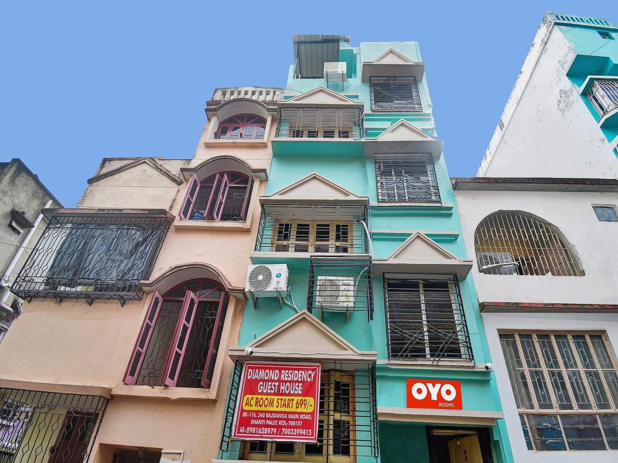 Hotel O Diamond Residency Kalkutta Exterior foto