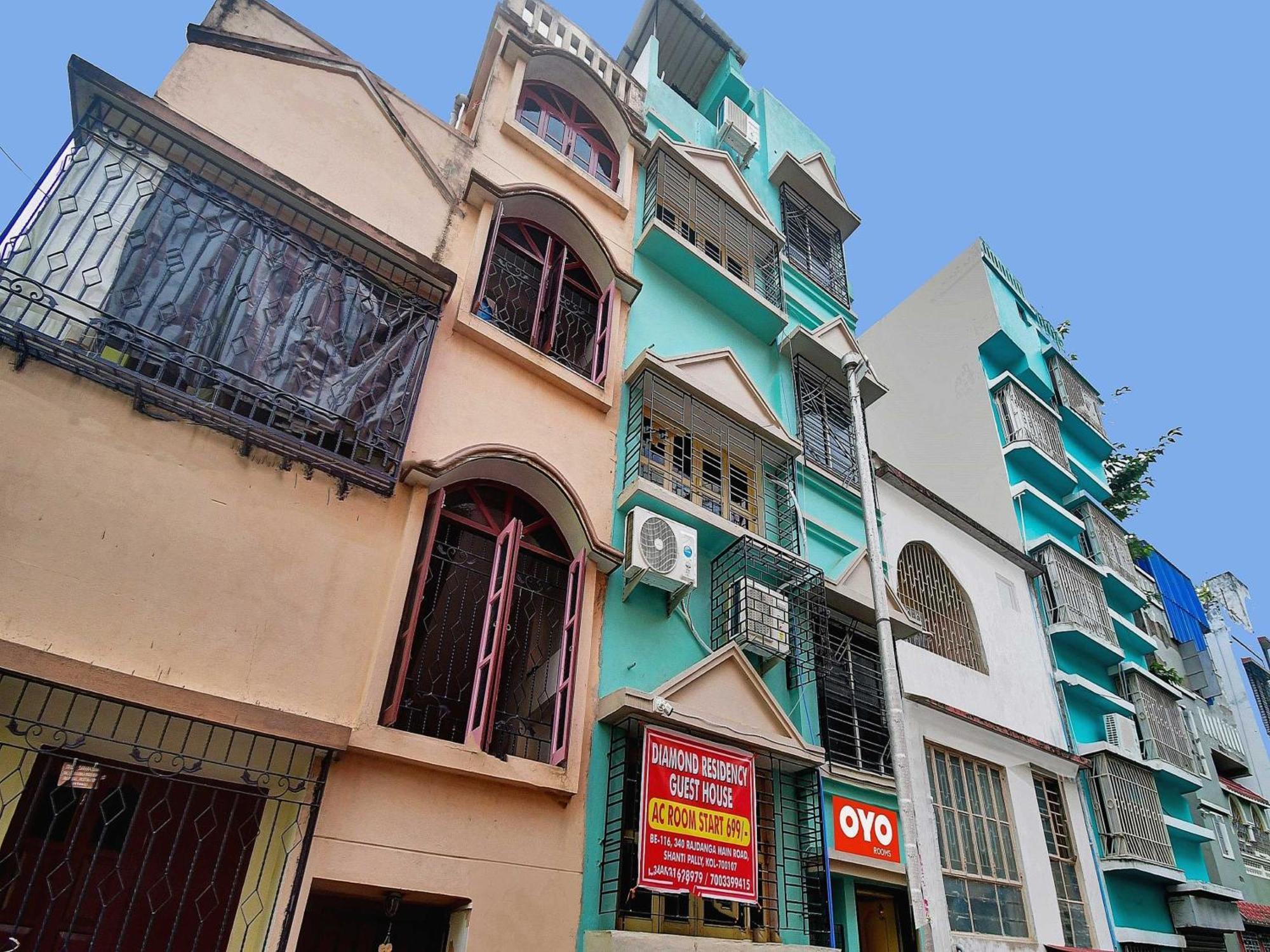 Hotel O Diamond Residency Kalkutta Exterior foto