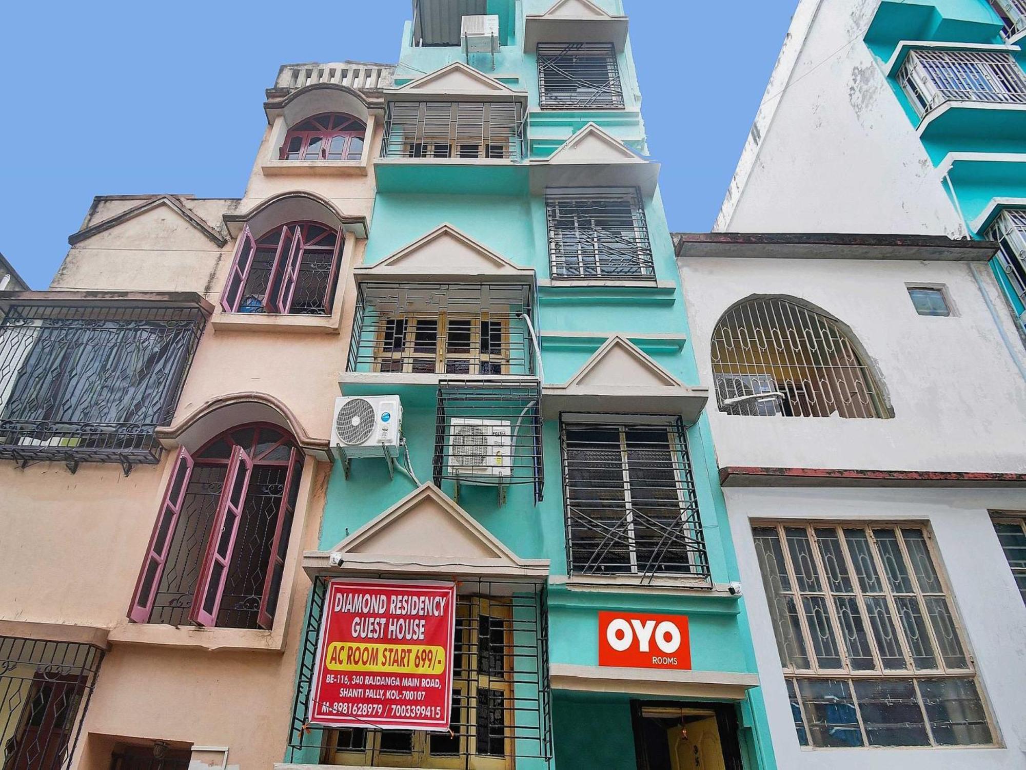 Hotel O Diamond Residency Kalkutta Exterior foto