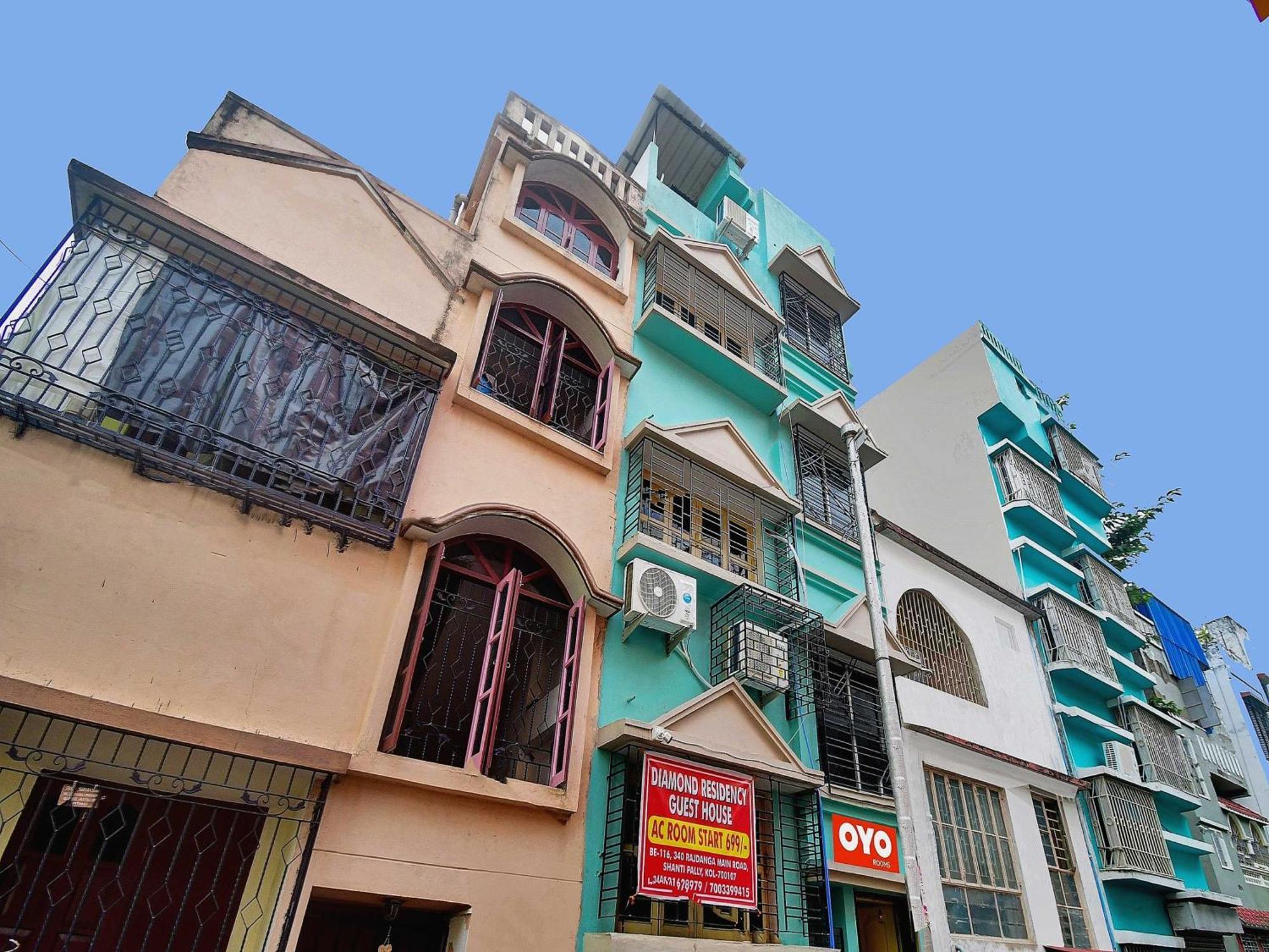 Hotel O Diamond Residency Kalkutta Exterior foto